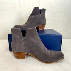 Cole Haan grey suede ankle boots